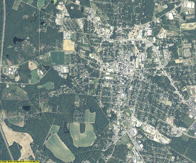Bulloch County, Georgia aerial photography