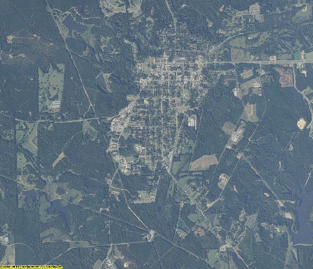 Bullock County, Alabama aerial photography