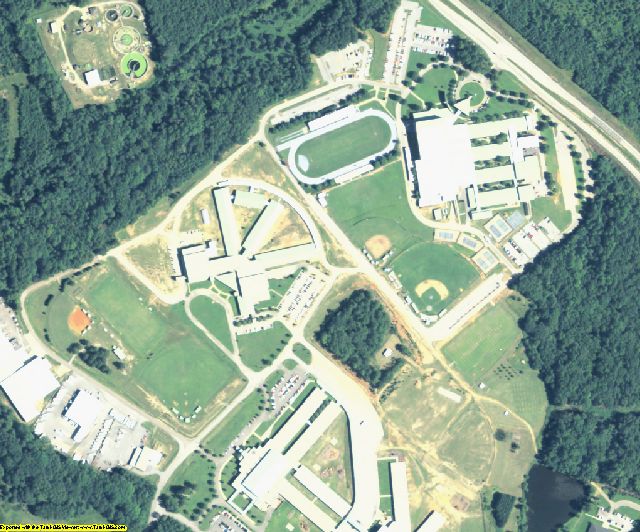 Burke County, GA aerial photography detail