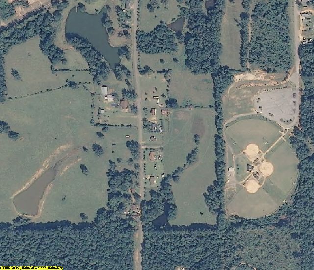 Butler County, AL aerial photography detail