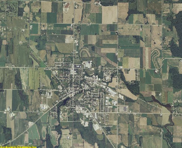 Calumet County, Wisconsin aerial photography