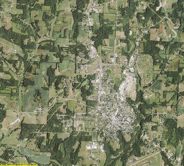 Carroll County, Ohio aerial photography