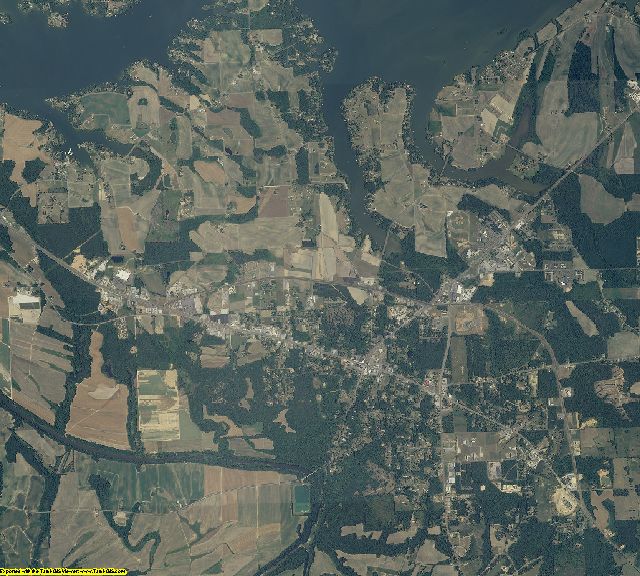 Cherokee County, Alabama aerial photography