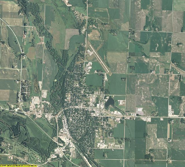 Chippewa County, Minnesota aerial photography