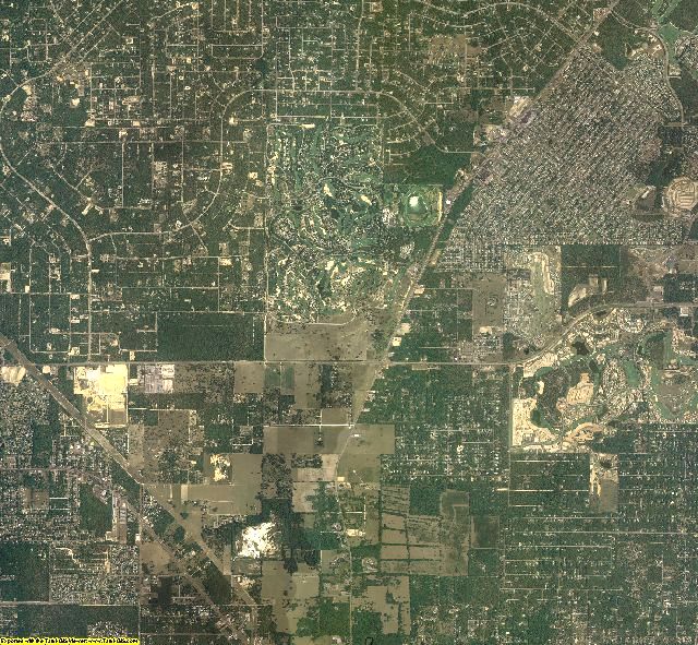 Citrus County, Florida aerial photography