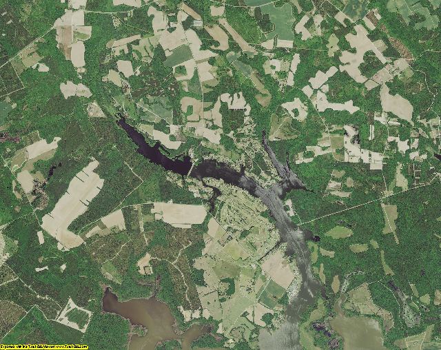 Clarendon County, South Carolina aerial photography