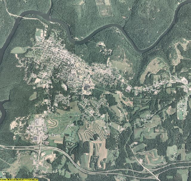 Clarion County, Pennsylvania aerial photography