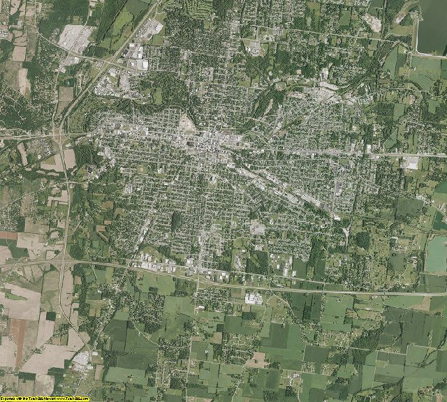 Clark County, Ohio aerial photography