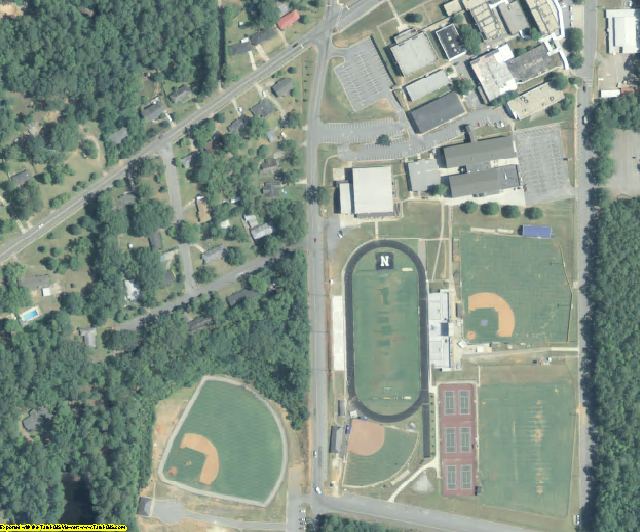 Coweta County, GA aerial photography detail