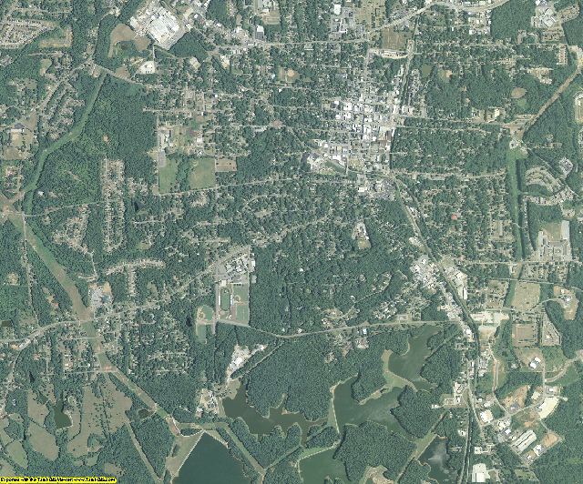 Coweta County, Georgia aerial photography