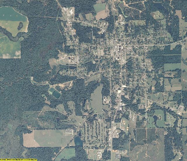 Crenshaw County, Alabama aerial photography