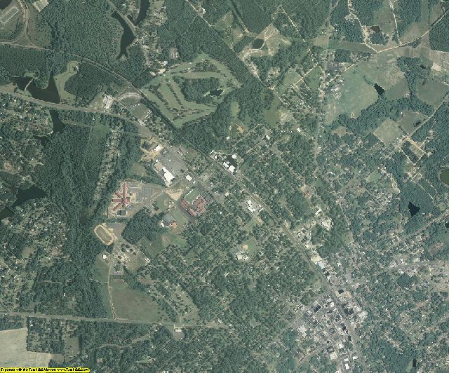 Dodge County, Georgia aerial photography