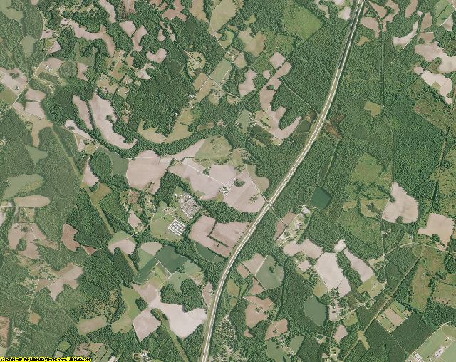Dorchester County, South Carolina aerial photography