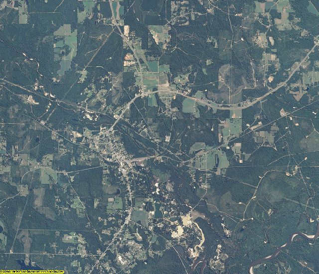 Escambia County, Alabama aerial photography