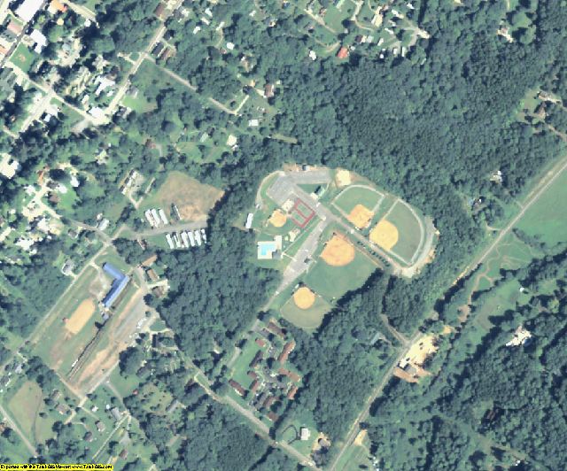 Fannin County, GA aerial photography detail