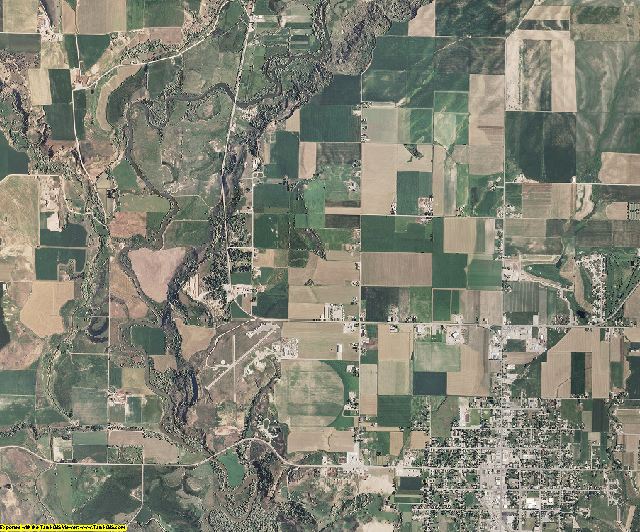 Franklin County, Idaho aerial photography