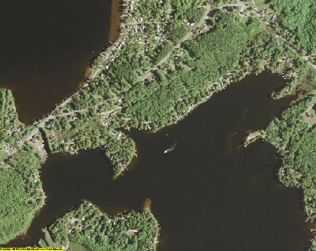 Fulton County, NY aerial photography detail