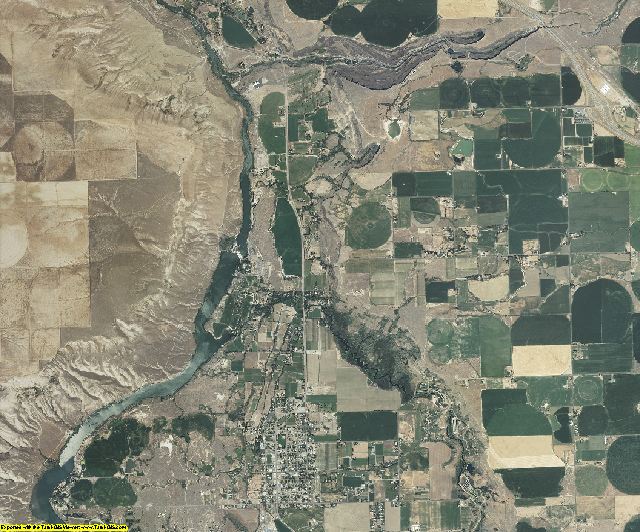 Gooding County, Idaho aerial photography