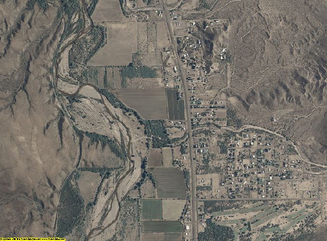Greenlee County, Arizona aerial photography