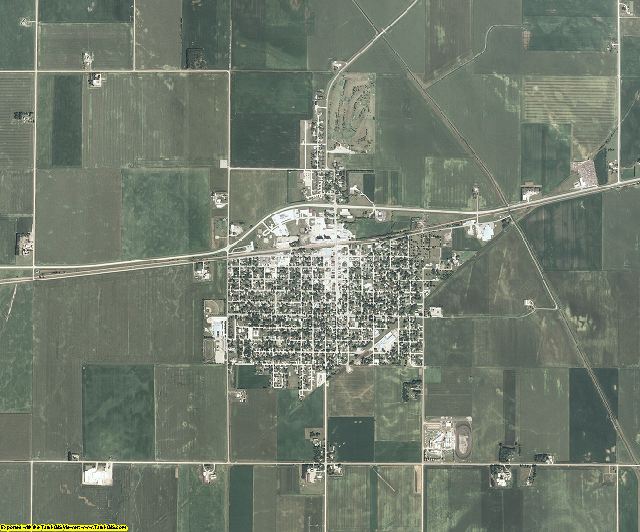 Hancock County, Iowa aerial photography
