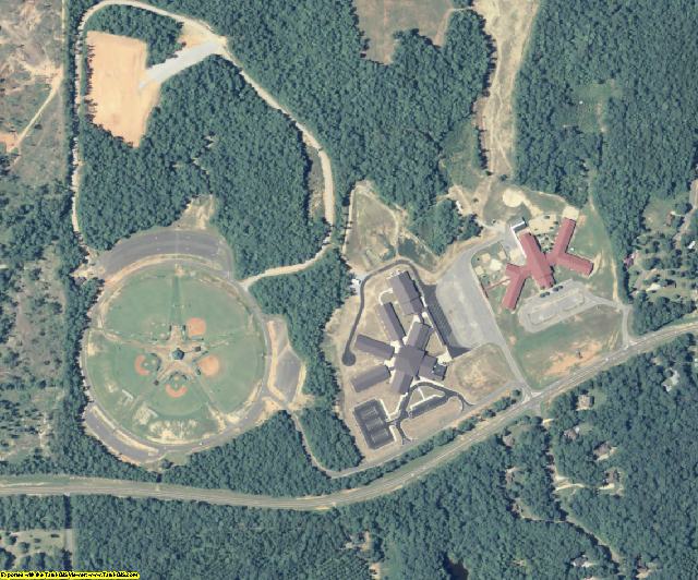 Harris County, GA aerial photography detail