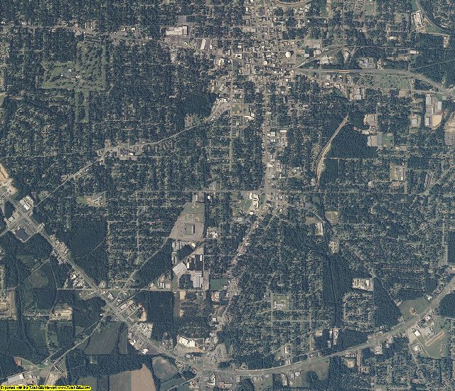 Houston County, Alabama aerial photography
