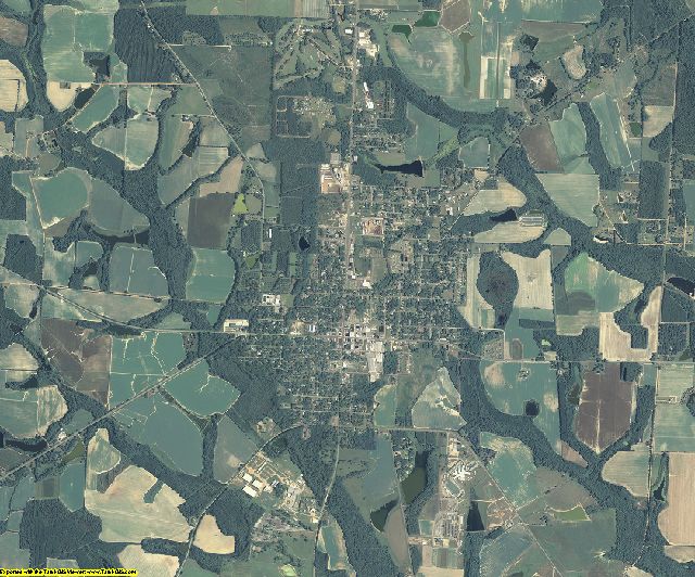 Irwin County, Georgia aerial photography