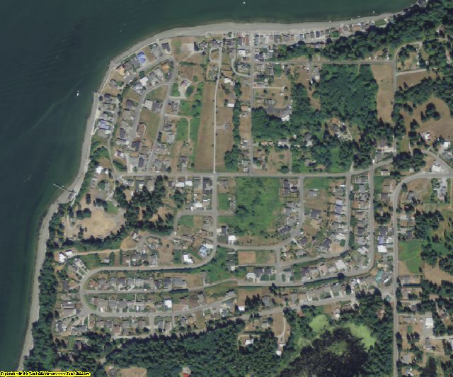 Island County, WA aerial photography detail