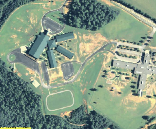 Jasper County, GA aerial photography detail