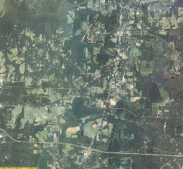 Jefferson County, Florida aerial photography