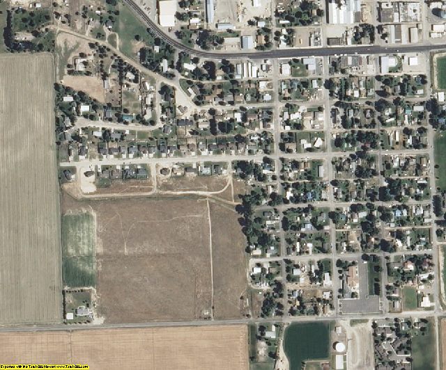 Jerome County, ID aerial photography detail