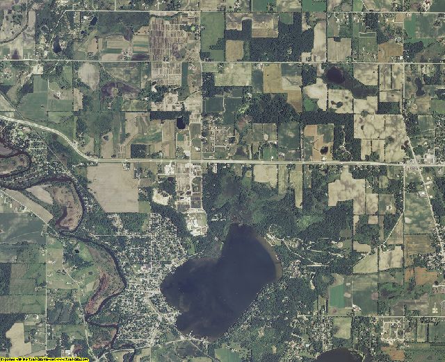 Kenosha County, Wisconsin aerial photography