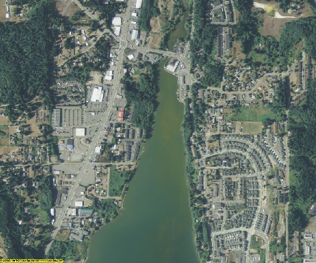 Kitsap County, WA aerial photography detail