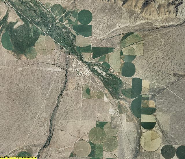 Lemhi County, Idaho aerial photography