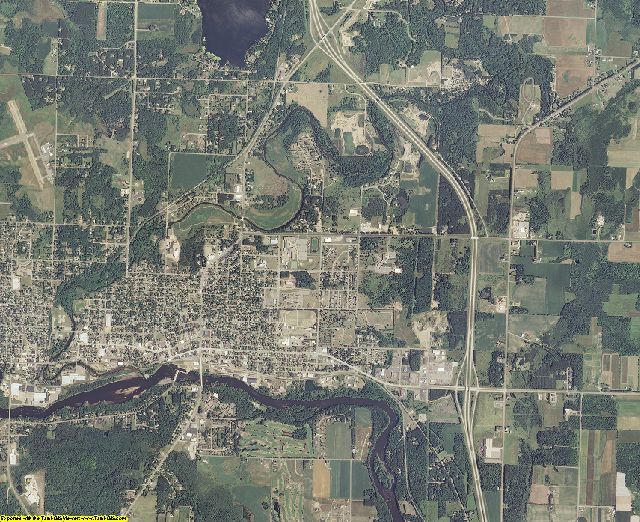Lincoln County, Wisconsin aerial photography