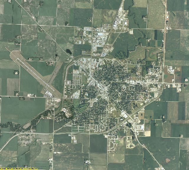 Lyon County, Minnesota aerial photography