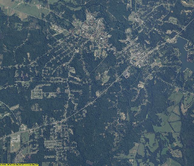 Macon County, Alabama aerial photography