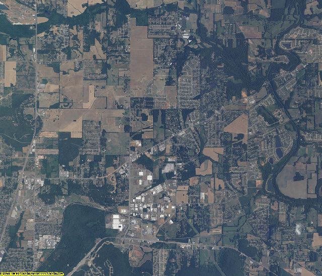 Madison County, Alabama aerial photography