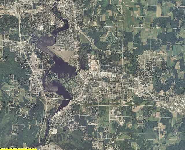Marathon County, Wisconsin aerial photography