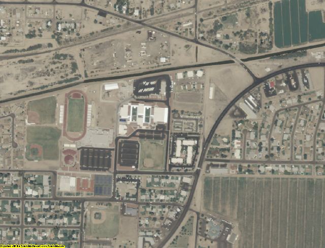 Maricopa County, AZ aerial photography detail