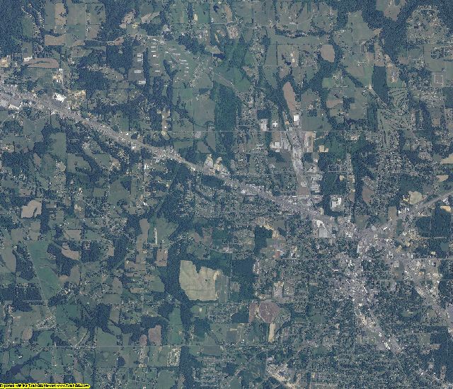 Marshall County, Alabama aerial photography