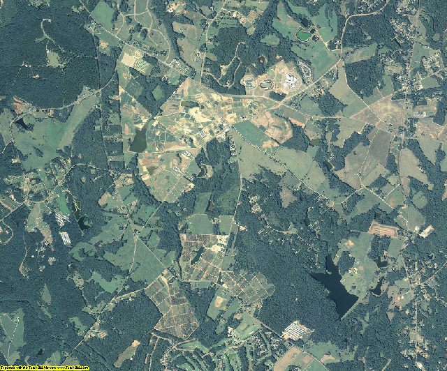 Oconee County, Georgia aerial photography