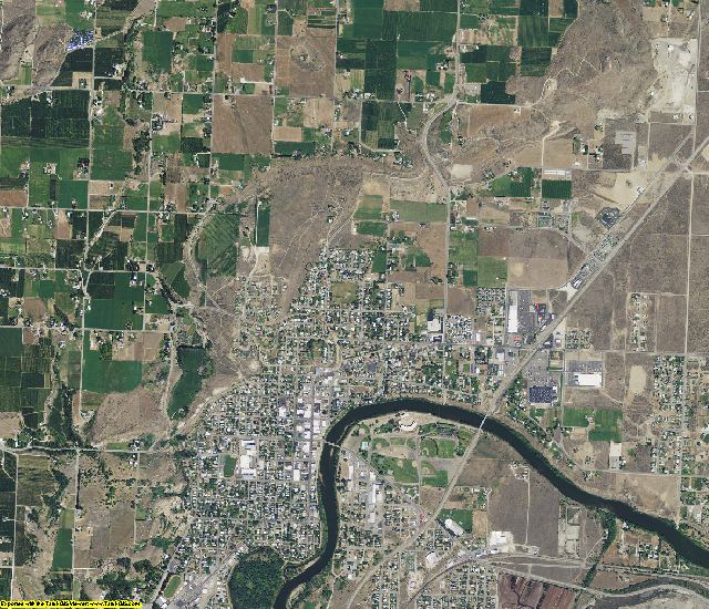 Okanogan County, Washington aerial photography