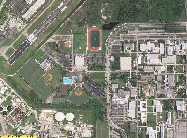 Palm Beach County, FL aerial photography detail