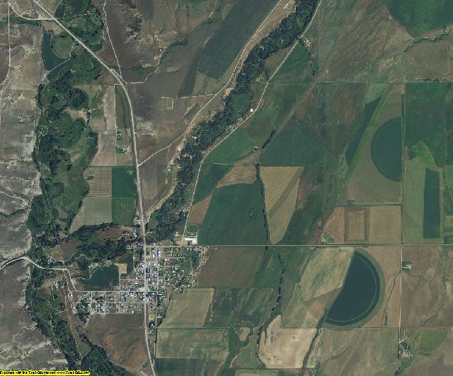 Park County, Montana aerial photography