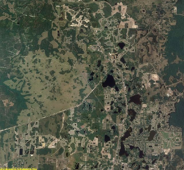 Pasco County, Florida aerial photography
