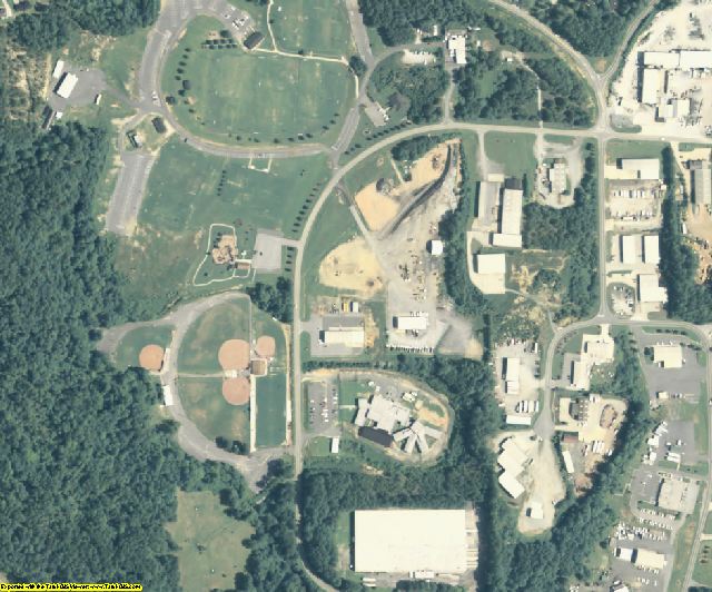 Paulding County, GA aerial photography detail