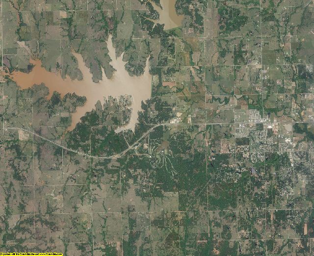 Payne County, Oklahoma aerial photography