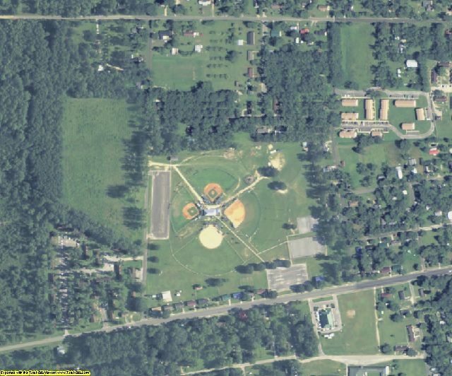 Pierce County, GA aerial photography detail