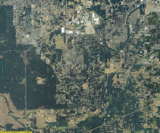 Pierce County, Washington aerial photography